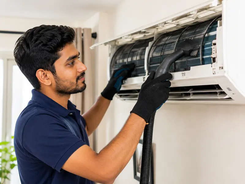 AC service and repair in Aligarh by Snappo
