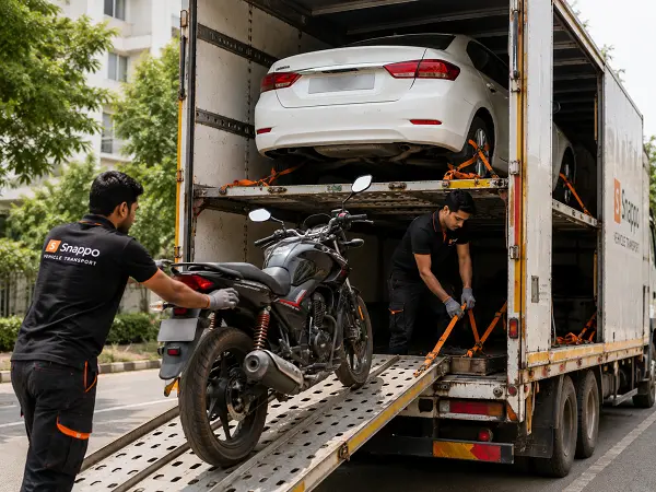 Bike and car transport in Aligarh