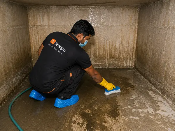Concrete and RCC water tank cleaning in Aligarh