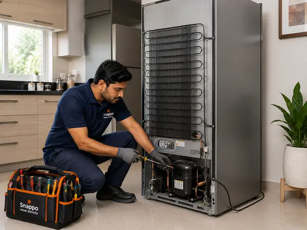 Double-door refrigerator repair in Aligarh