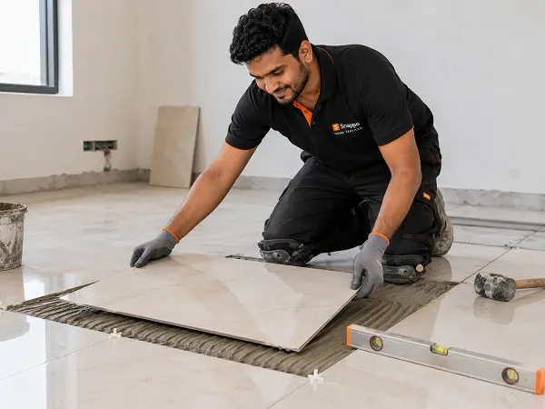 Floor tiling in Aligarh