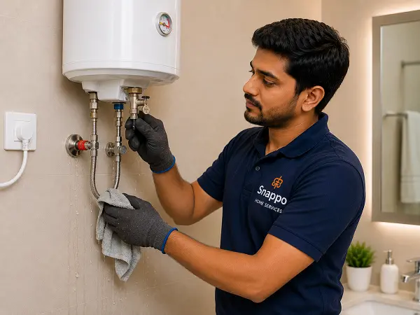 Geyser water leakage repair in Aligarh