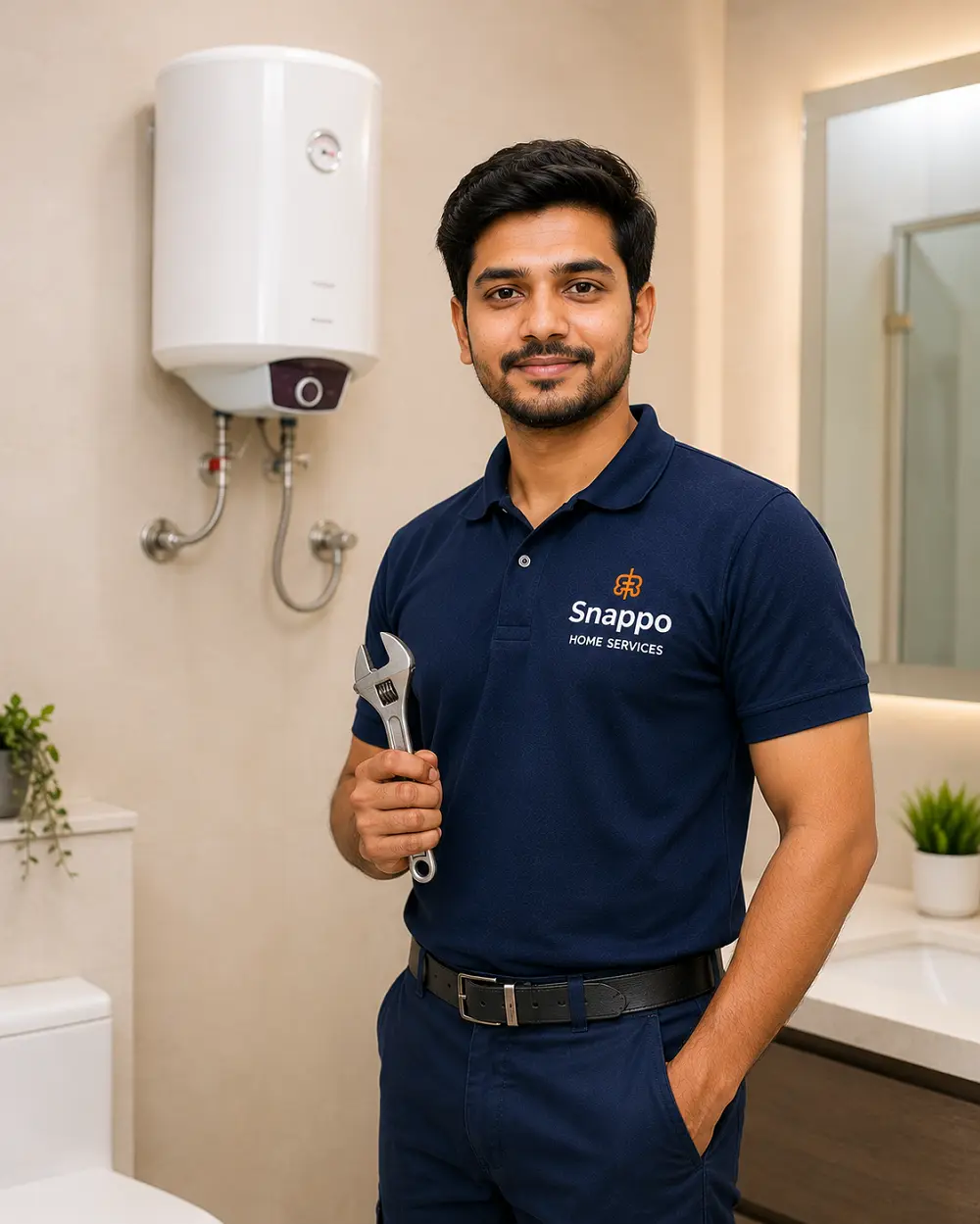 Snappo geyser repair technician in Aligarh