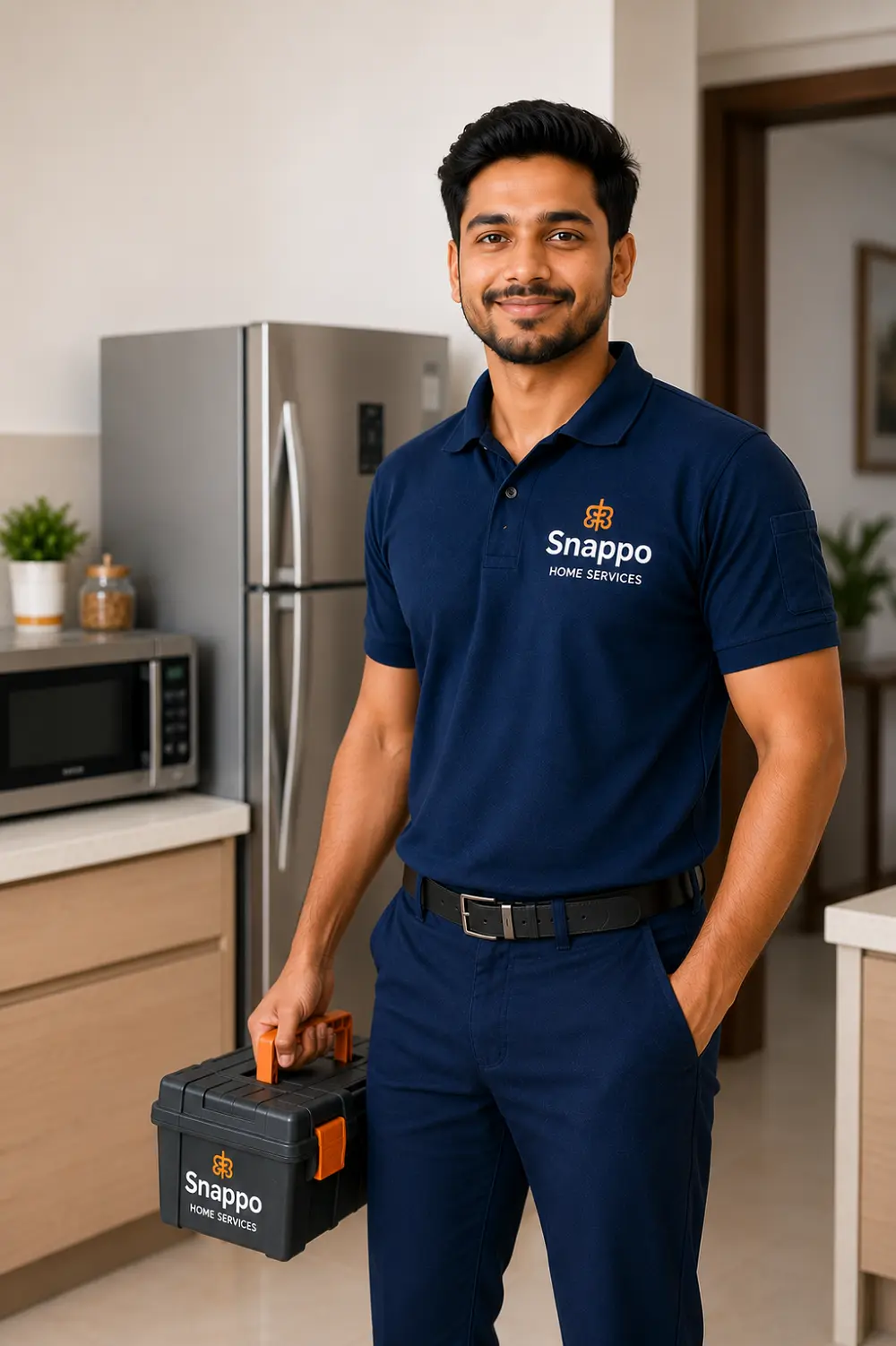 Snappo microwave repair technician in Aligarh
