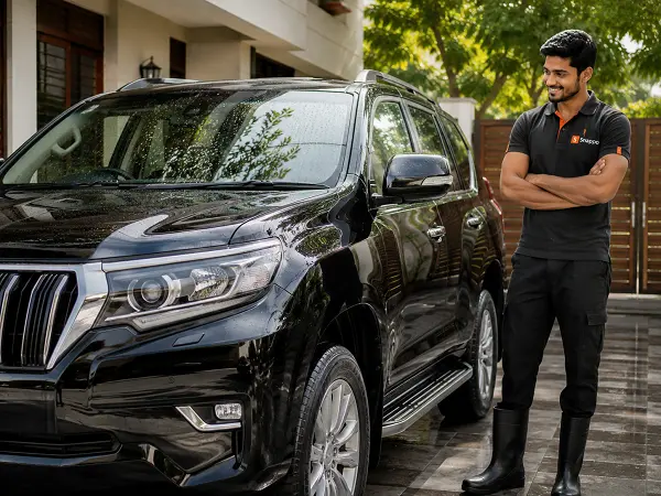 Monthly car wash plan in Aligarh