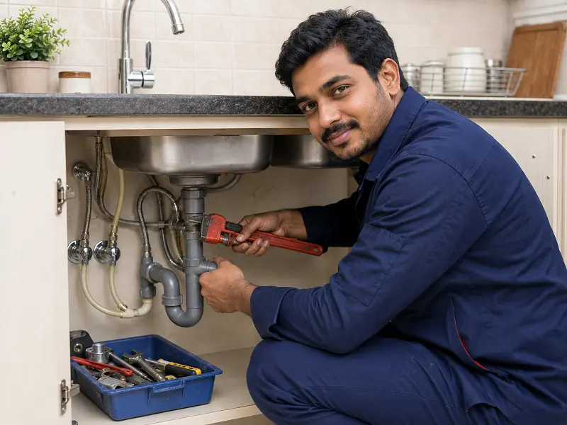 Plumbing services in Aligarh by Snappo