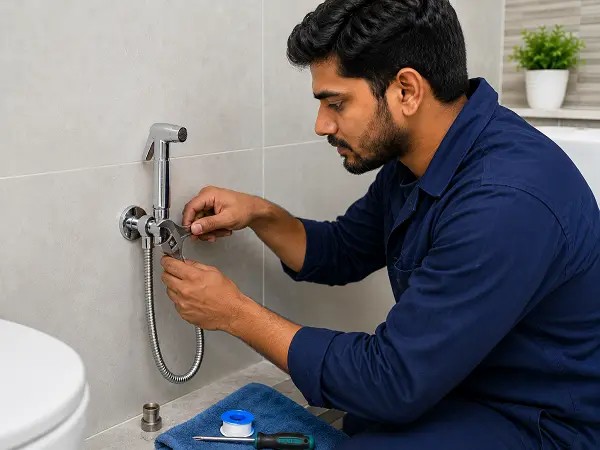 Tap and bathroom fittings installation in Aligarh