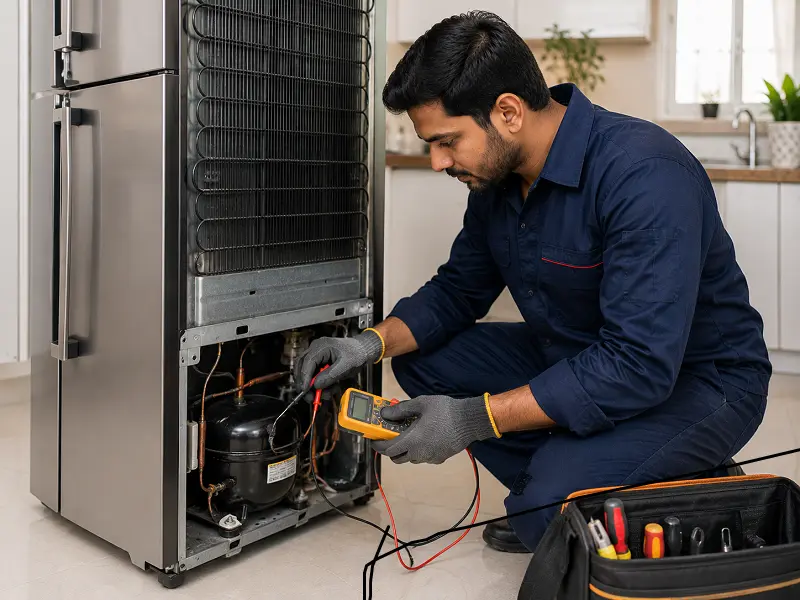 Refrigerator repair in Aligarh by Snappo