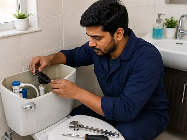 Toilet and flush tank repair in Aligarh