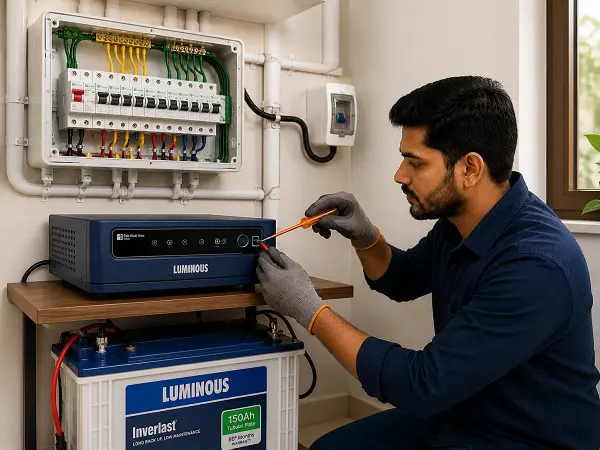 House wiring and inverter work in Aligarh